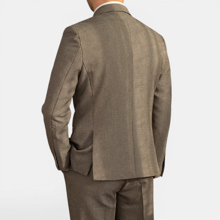Vintage Zweiteiler Anzug Herren Elegantes Business Set