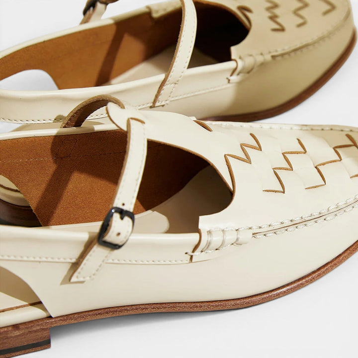 Navacava leather sandals styled — refined old money warm-weather footwear