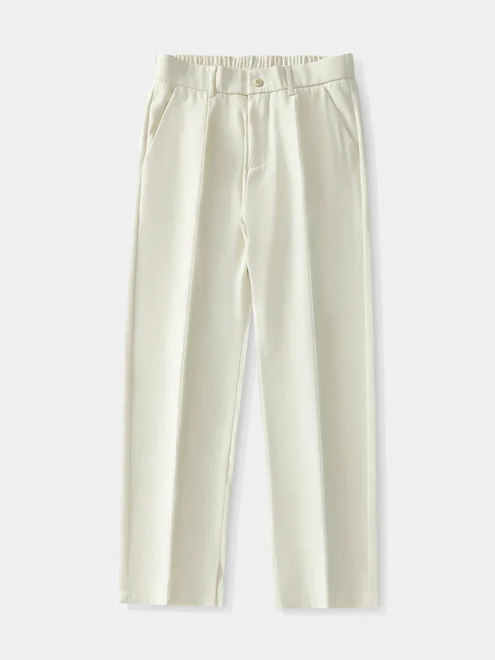 Klassische Casual Hose Herren Elegante Stoffhose Chino