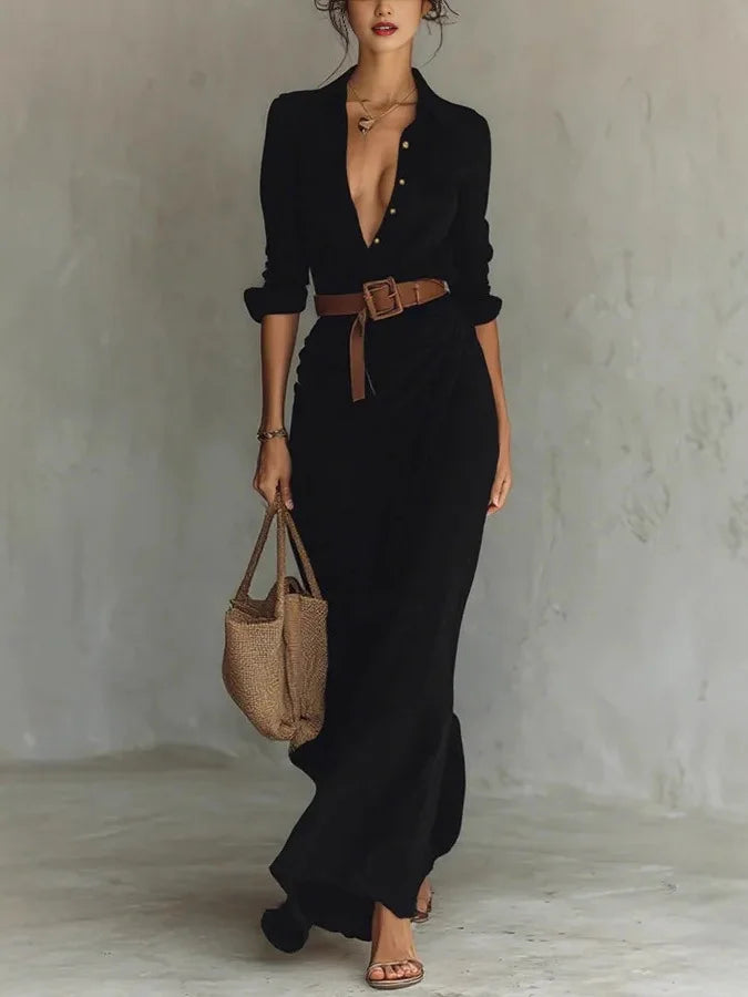 Perla Wrap Maxi Dress | Women&