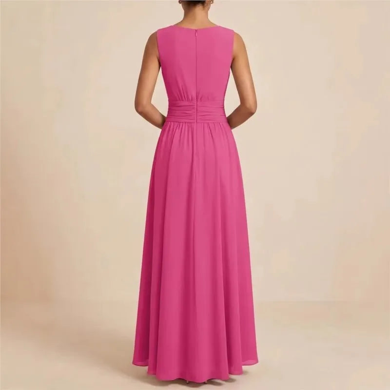 Pleated Sleeveless Women&