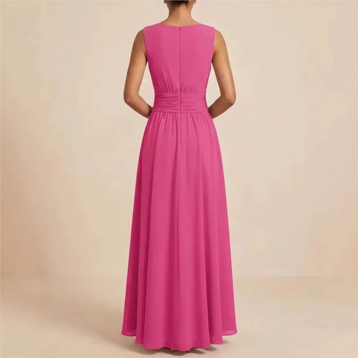 Pleated Sleeveless Women&