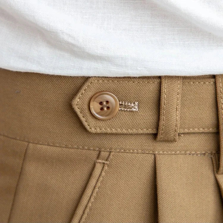 Gerade Stoffhose Herren Anzughose Elegant Business Hose