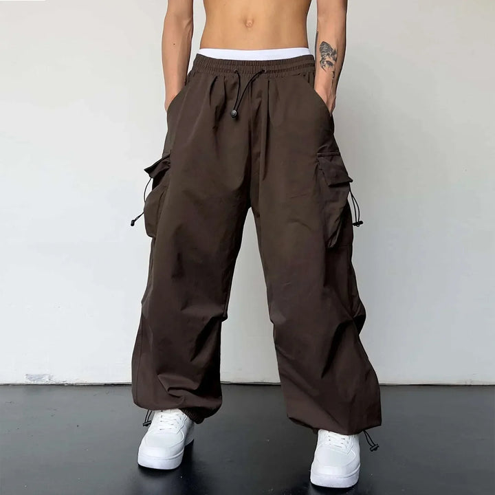 Street Style Cargohose Herren Outdoor Taschen Hose