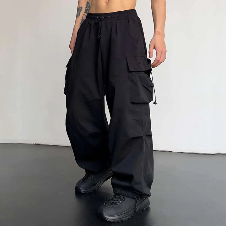 Street Style Cargohose Herren Outdoor Taschen Hose