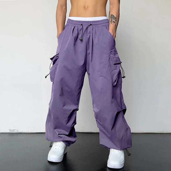 Street Style Cargohose Herren Outdoor Taschen Hose