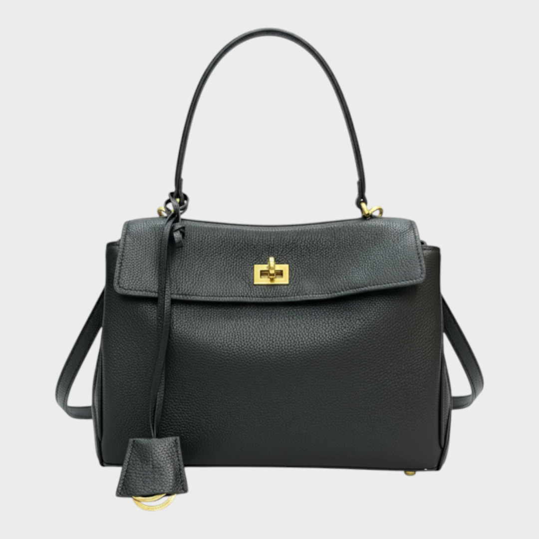 Libby Minimalist Genuine Leather Handbag | Women&