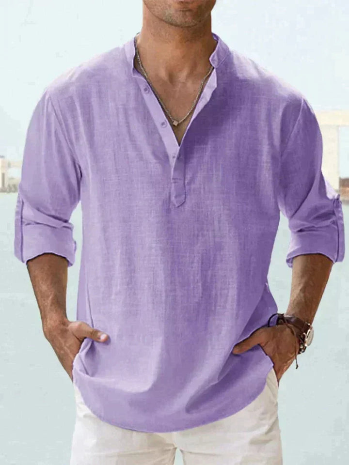 Lässiges Freizeithemd Herren Alltag Sommer Casual Hemd