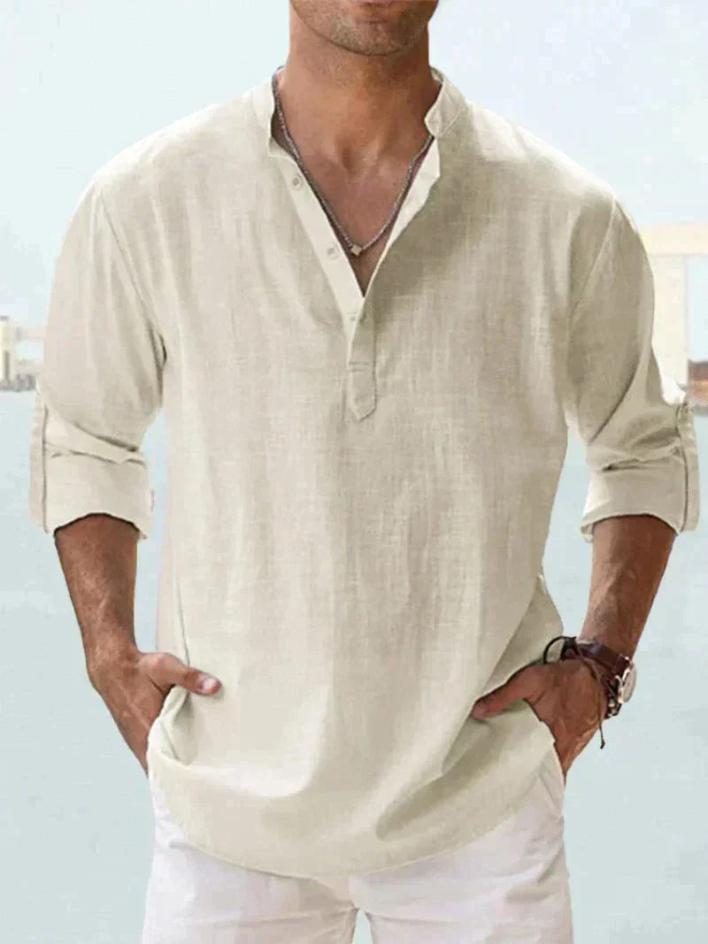 Lässiges Freizeithemd Herren Alltag Sommer Casual Hemd