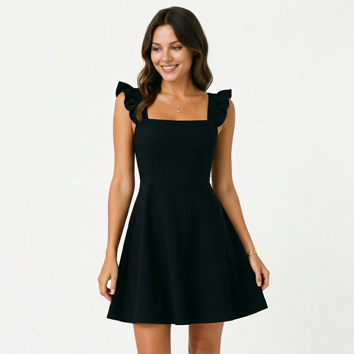 Ruffle-Strap Women&