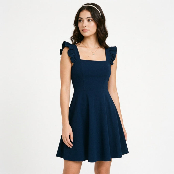 Ruffle-Strap Women&