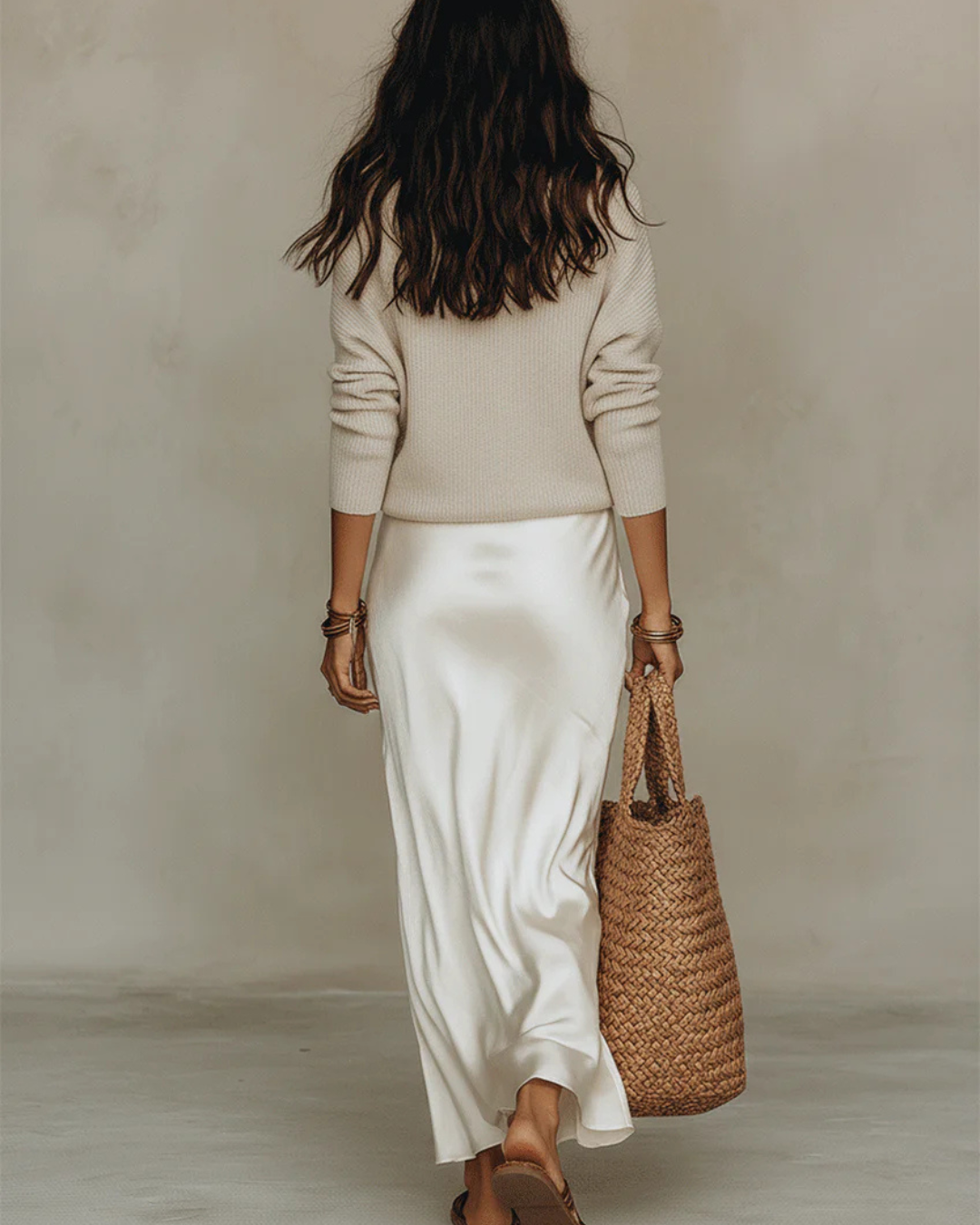 Margie V-Neck Sweater Dress Two-Piece Set | Women&