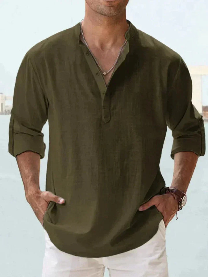 Lässiges Freizeithemd Herren Alltag Sommer Casual Hemd