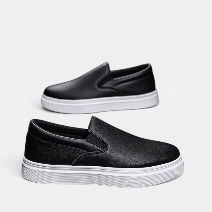 Bequeme Slip-On Komfort Sneaker Herren Freizeitschuhe