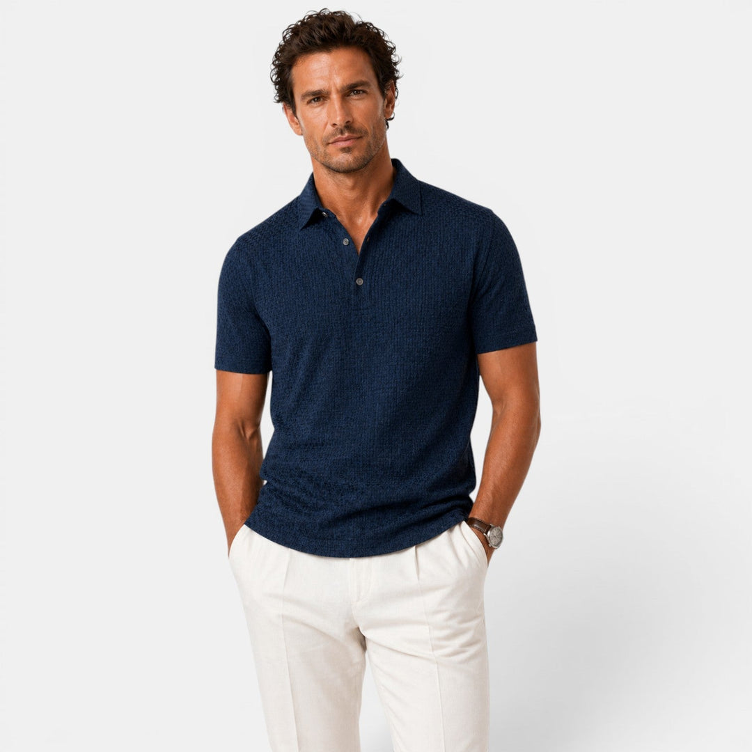 Atmungsaktives Poloshirt Herren Sommer Kurzarm Polo