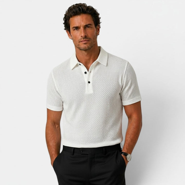 Atmungsaktives Poloshirt Herren Sommer Kurzarm Polo