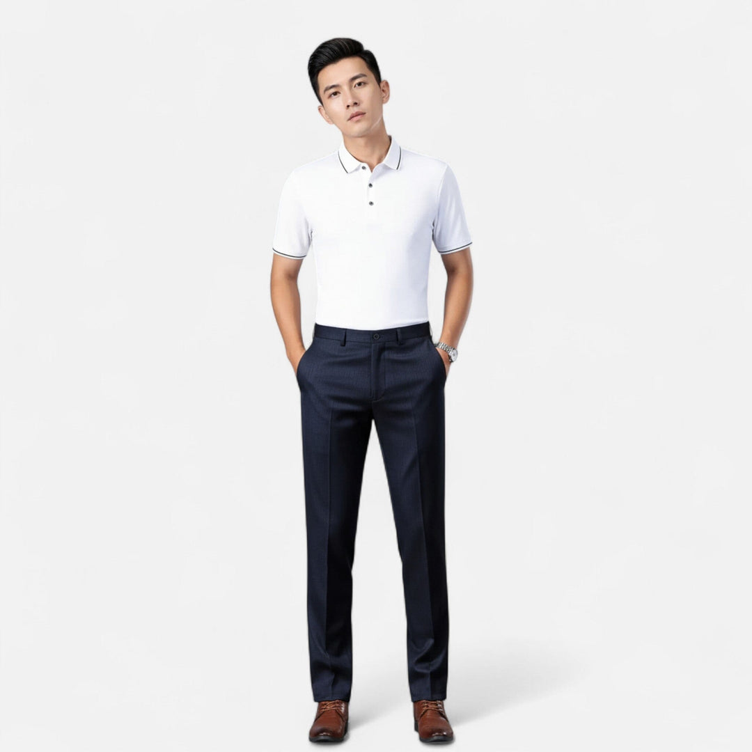 Klassische Anzughose Herren Elegante Business Hose