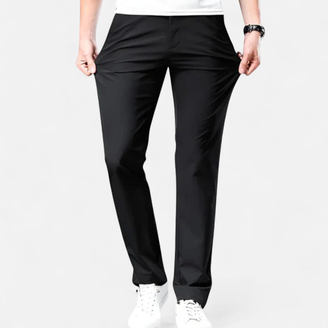 Leichte Chinohose Herren Sommer Stoffhose Casual