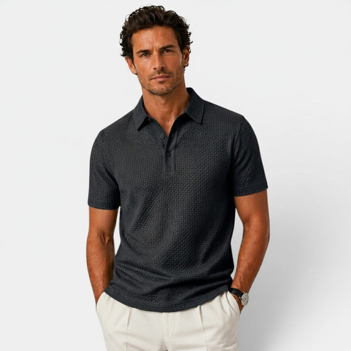 Atmungsaktives Poloshirt Herren Sommer Kurzarm Polo