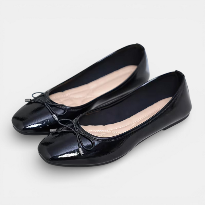 Navacava ballet flats side view — classic silhouette, lightweight sole