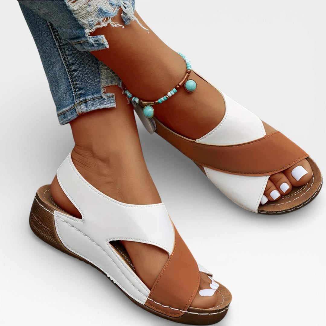 Cushioned Open-Toe Women&