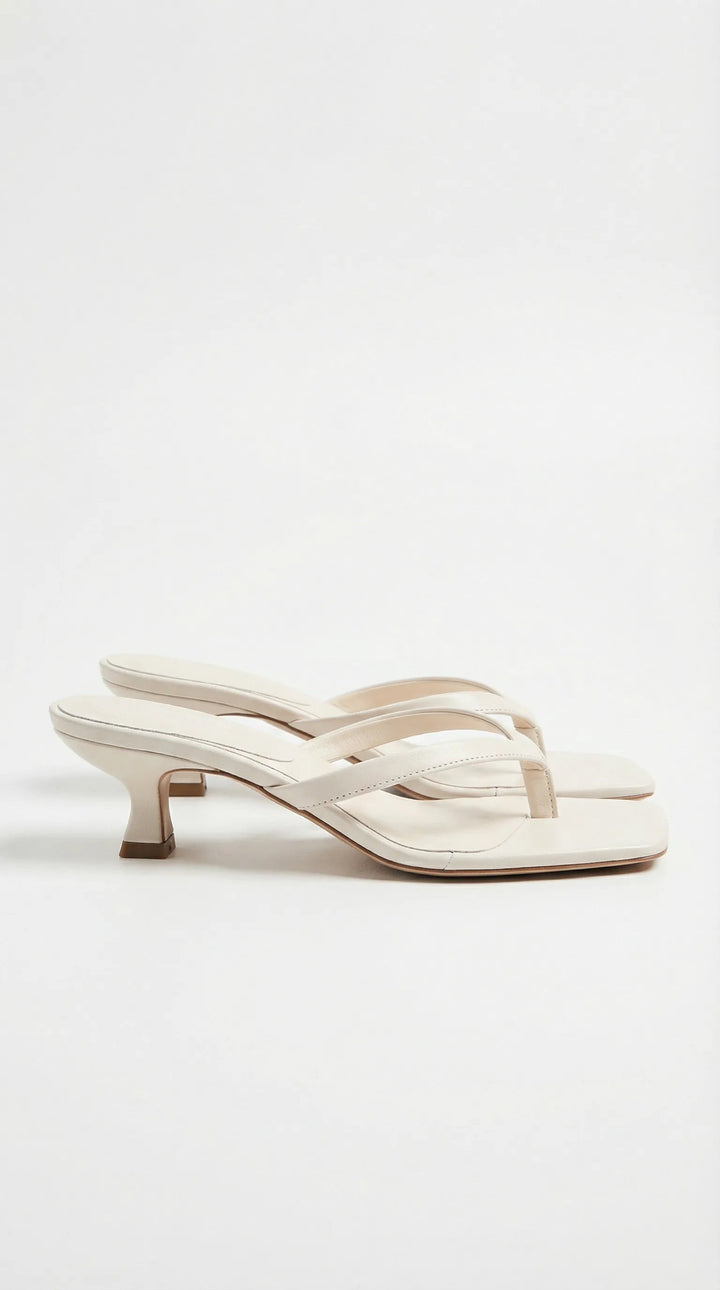 Clio | Kitten Heel Thong Mule | Navacava