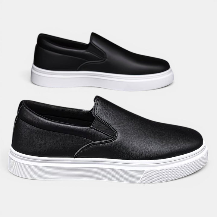 Bequeme Slip-On Komfort Sneaker Herren Freizeitschuhe