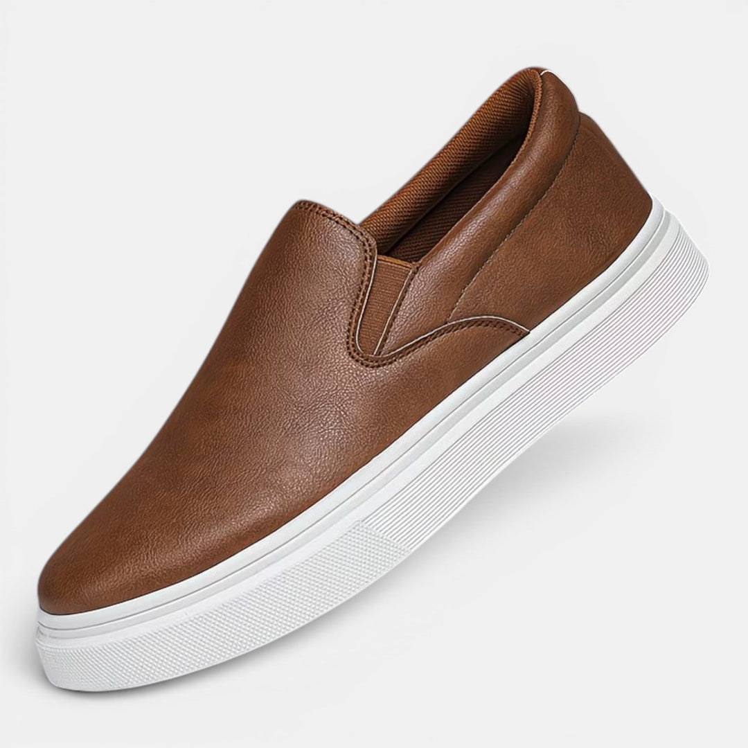 Bequeme Slip-On Komfort Sneaker Herren Freizeitschuhe