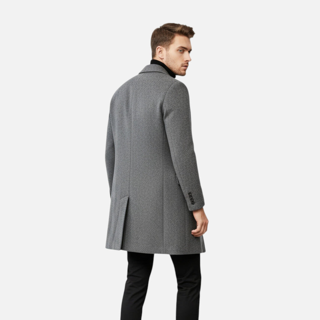 Heritage Wollmantel Herren Eleganter Wintermantel