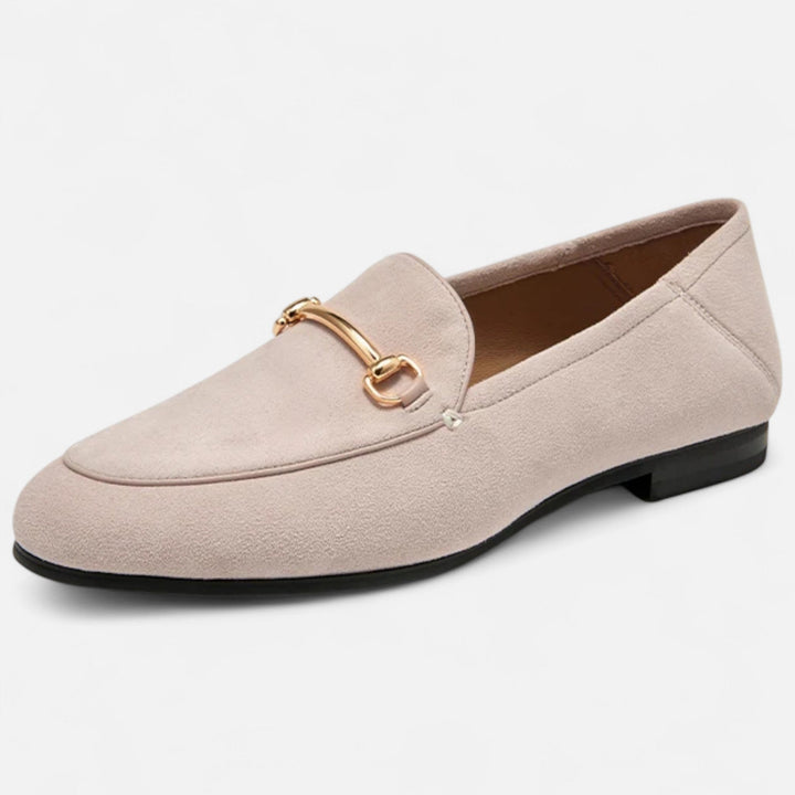 Navacava vintage loafers side detail — rich brown leather finish