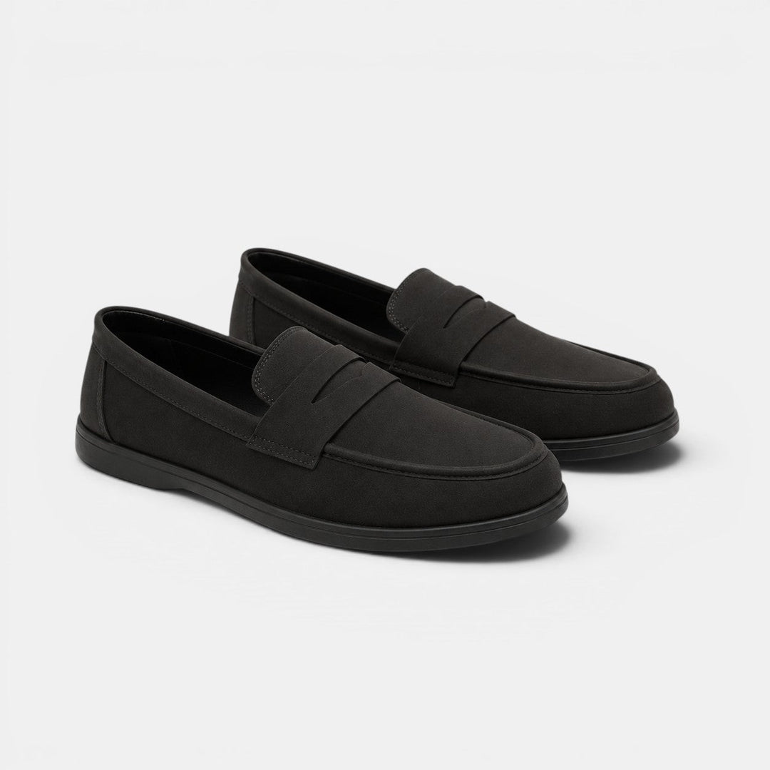 Premium Wildleder Loafer Herren Slip-On Schuhe Slipper