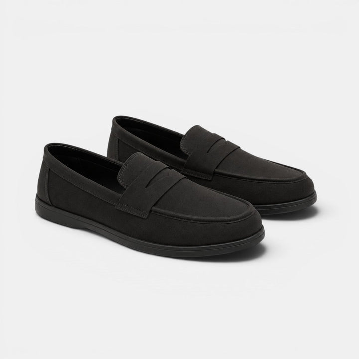 Premium Wildleder Loafer Herren Slip-On Schuhe Slipper