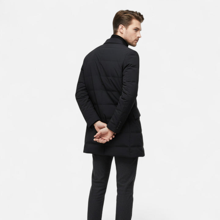 Old Money Daunenjacke Herren Winterjacke Gesteppt