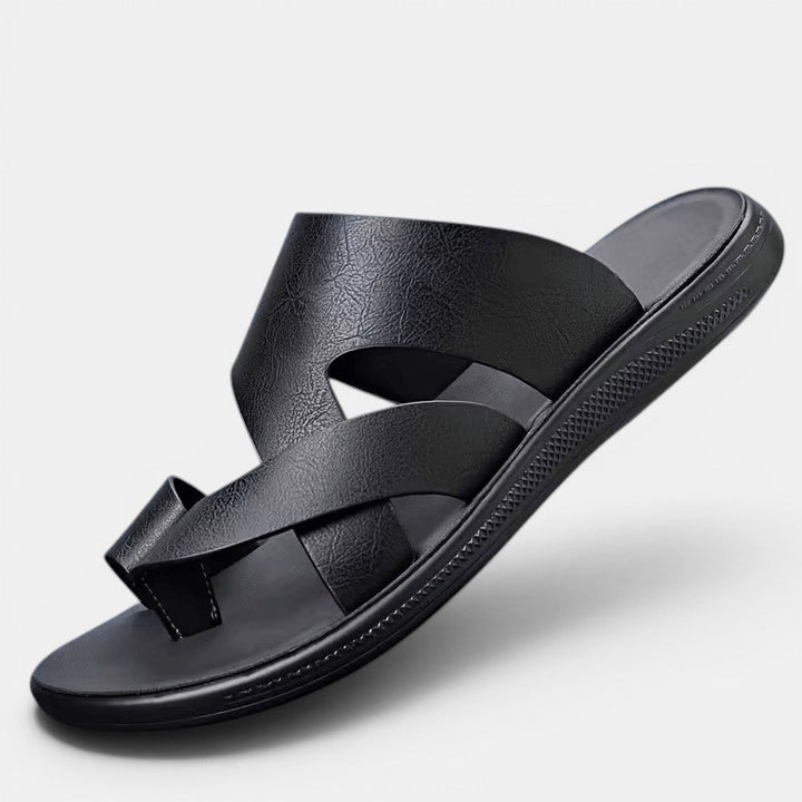 Bequeme Leder Sommersandalen Herren Outdoor Schuhe