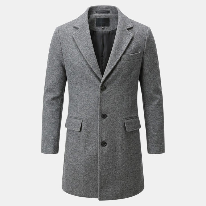 Heritage Wollmantel Herren Eleganter Wintermantel
