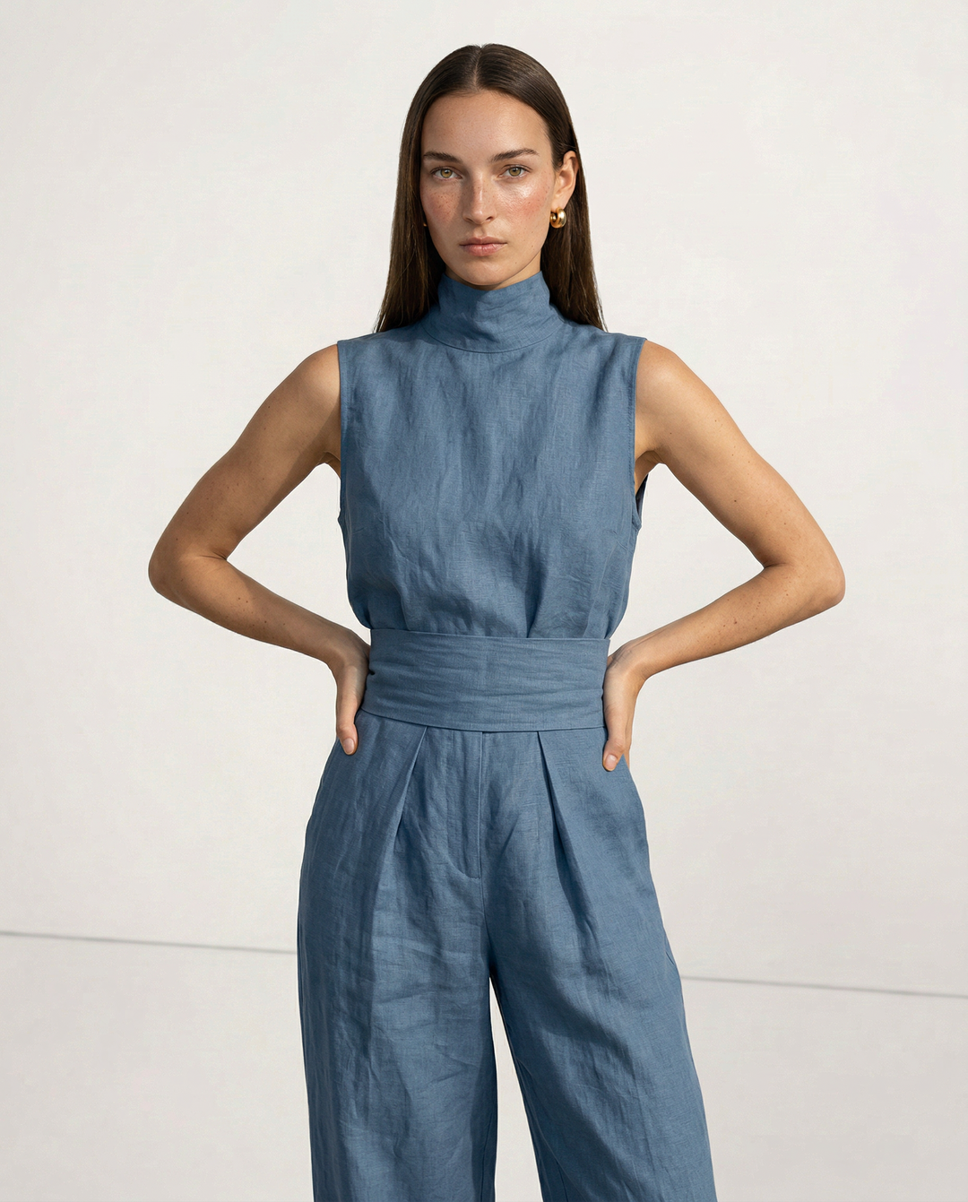 Sandstone Linen Matching Set | Women&