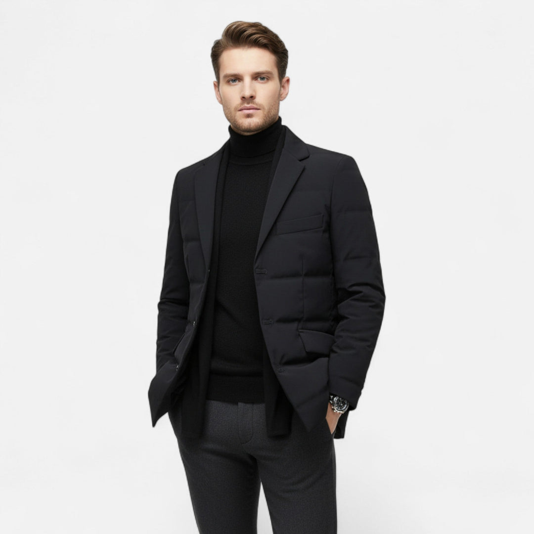 Old Money Daunenjacke Herren Winterjacke Gesteppt