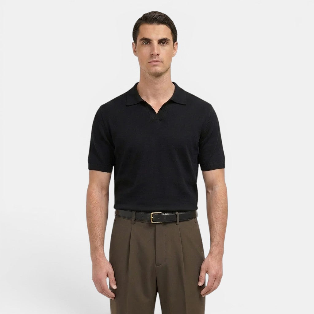 Bundfalten Geradebeinhose Herren Elegante Anzughose