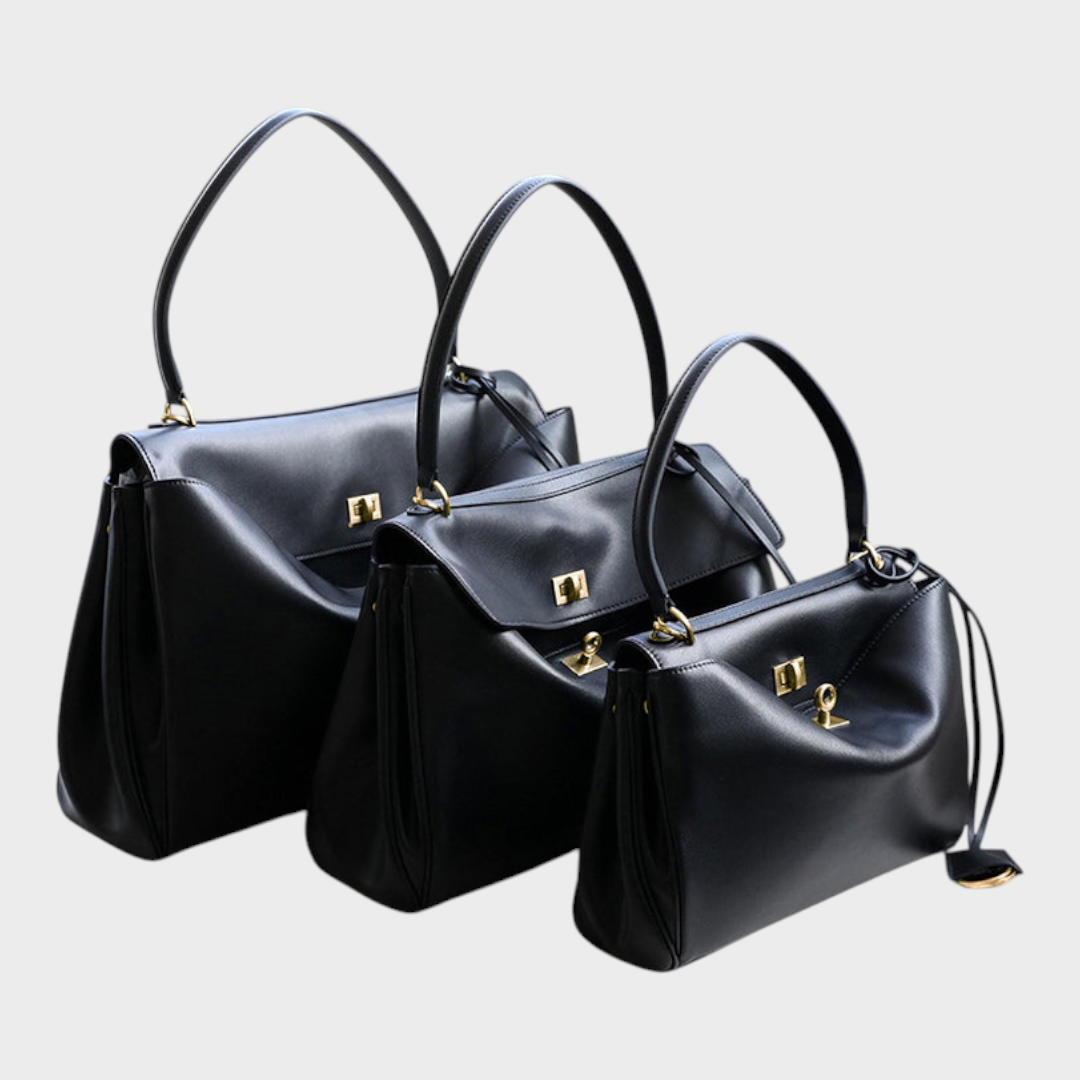 Libby Minimalist Genuine Leather Handbag | Women&
