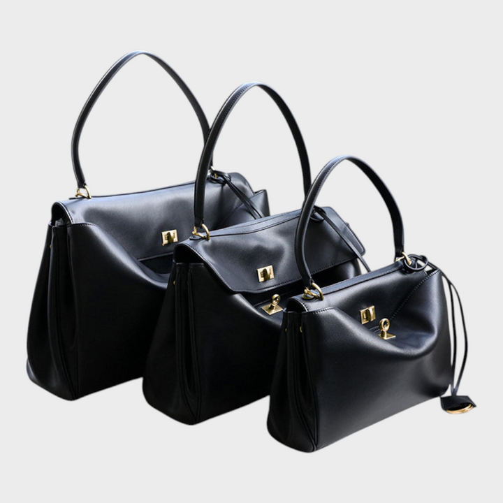 Libby Minimalist Genuine Leather Handbag | Women&