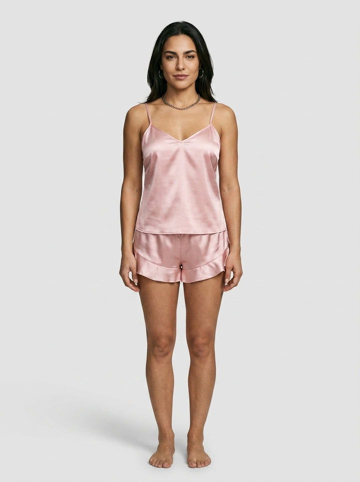 Two-piece sleepwear set — On Model - Neutral | Generated by Modelize