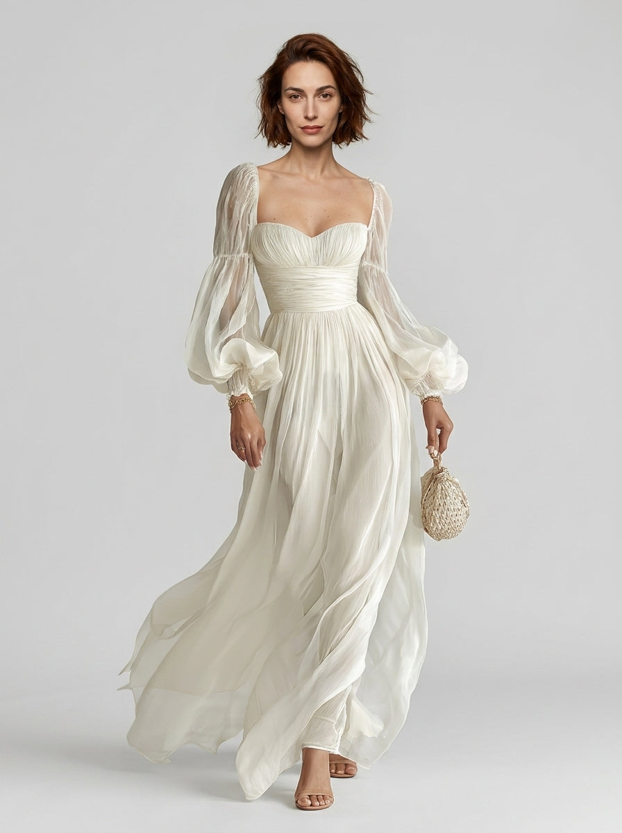 Maxi Dress — On Model - Neutral | Generated by Modelize