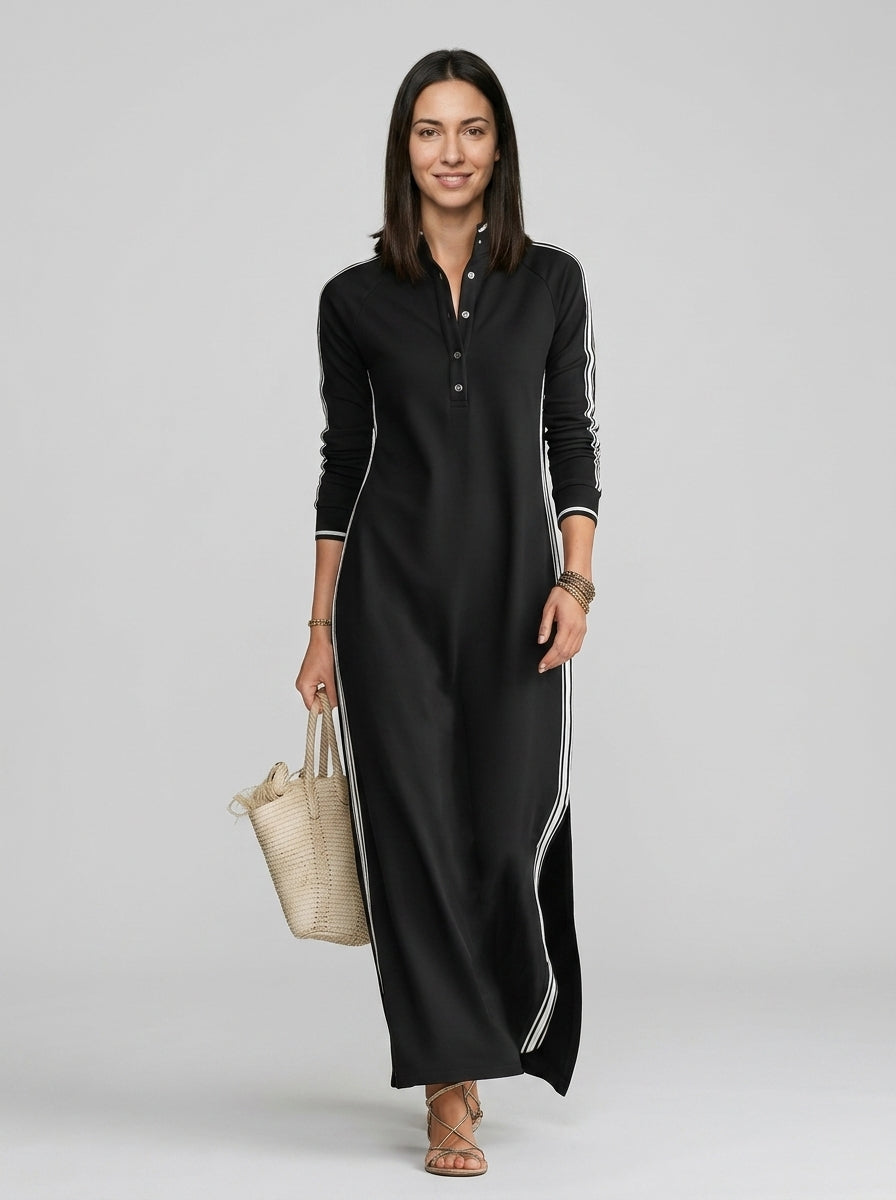 Maxi dress — On Model - Neutral | Generated by Modelize