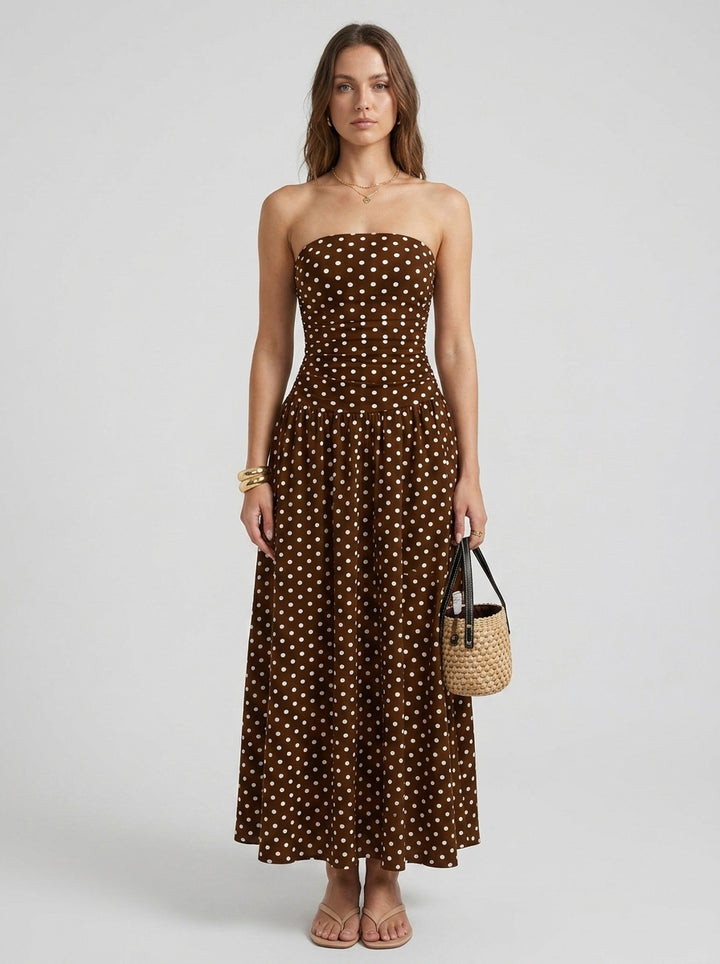 Maxi Dress — On Model - Neutral | Generated by Modelize