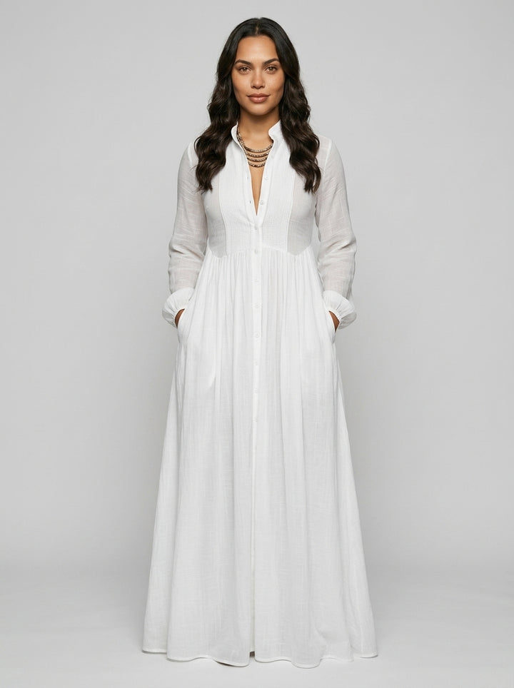 Maxi Dress — On Model - Neutral | Generated by Modelize