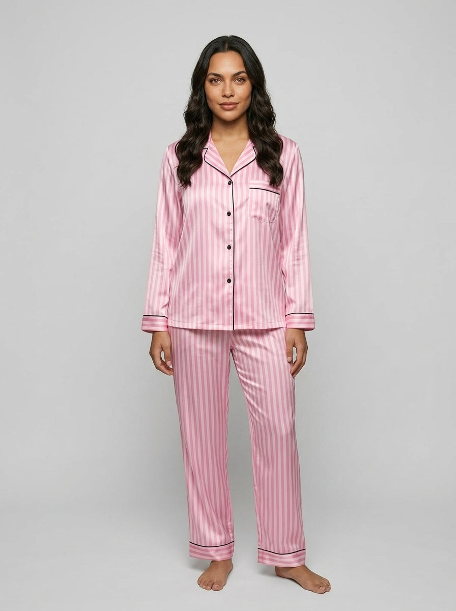 Two-piece pajama set — On Model - Neutral | Generated by Modelize