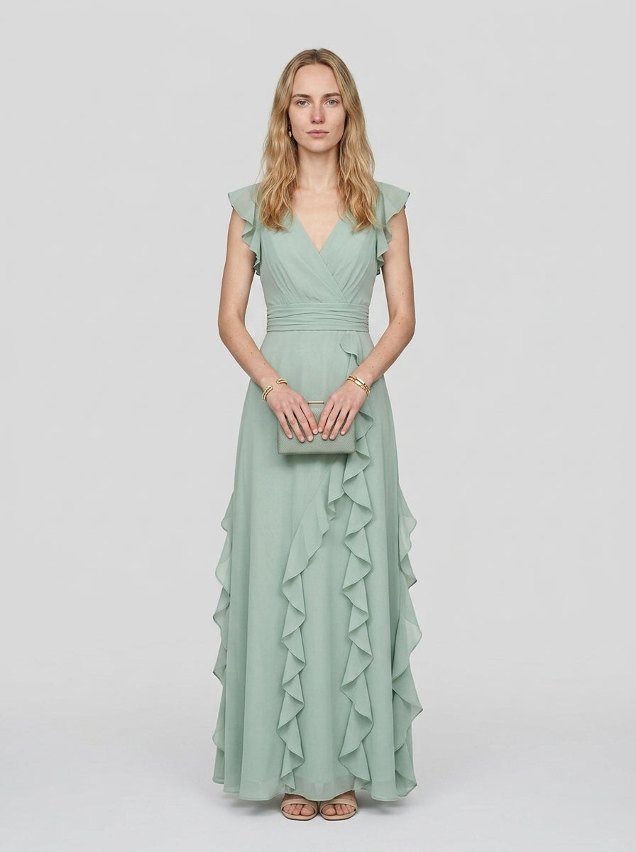 Maxi Dress — On Model - Neutral | Generated by Modelize