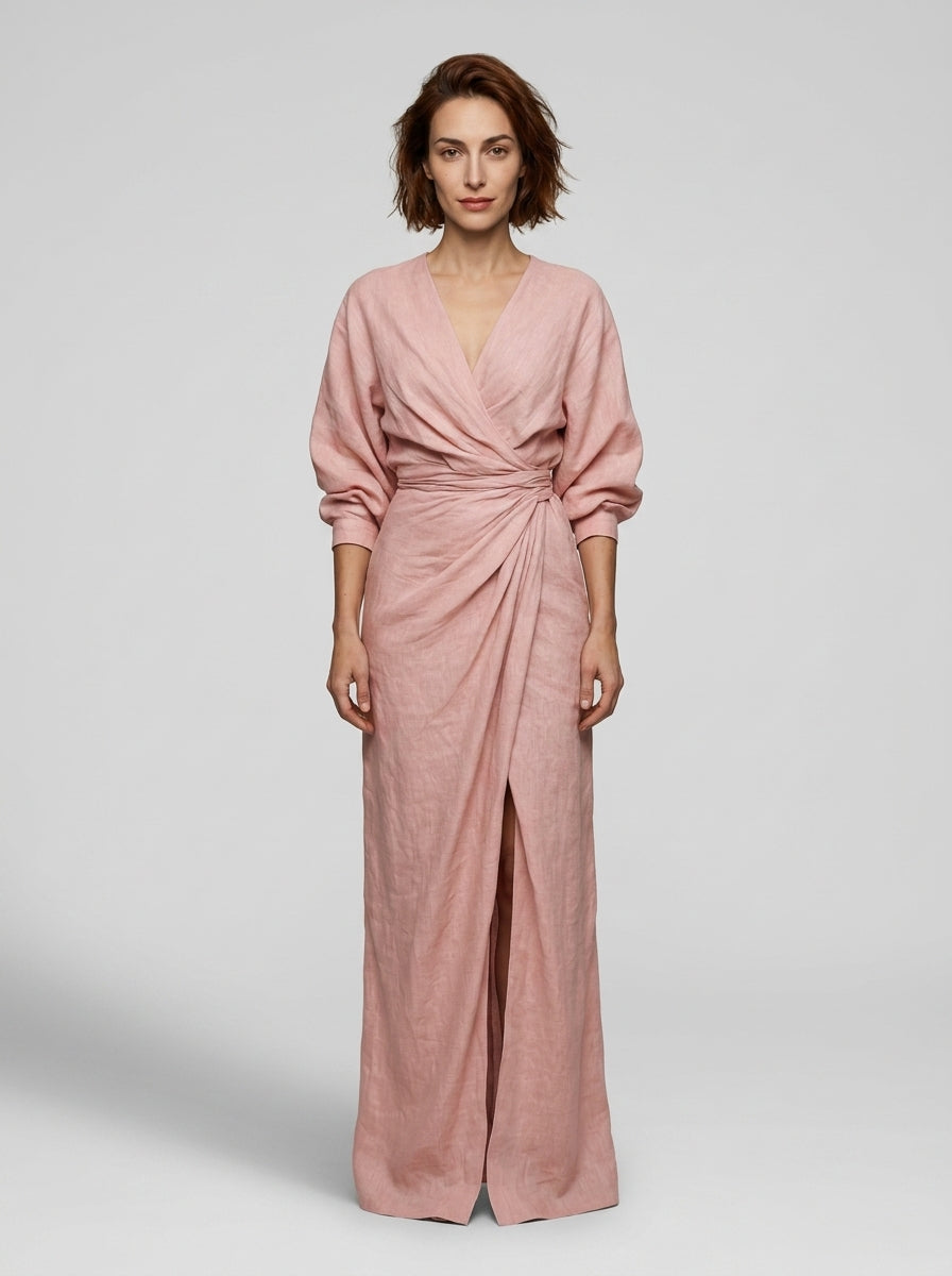 Maxi Dress — On Model - Neutral | Generated by Modelize