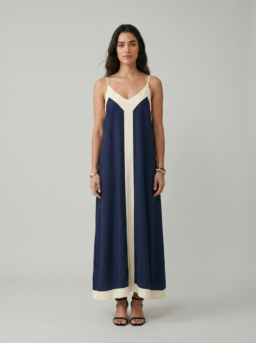 Maxi Dress — On Model - Neutral | Generated by Modelize