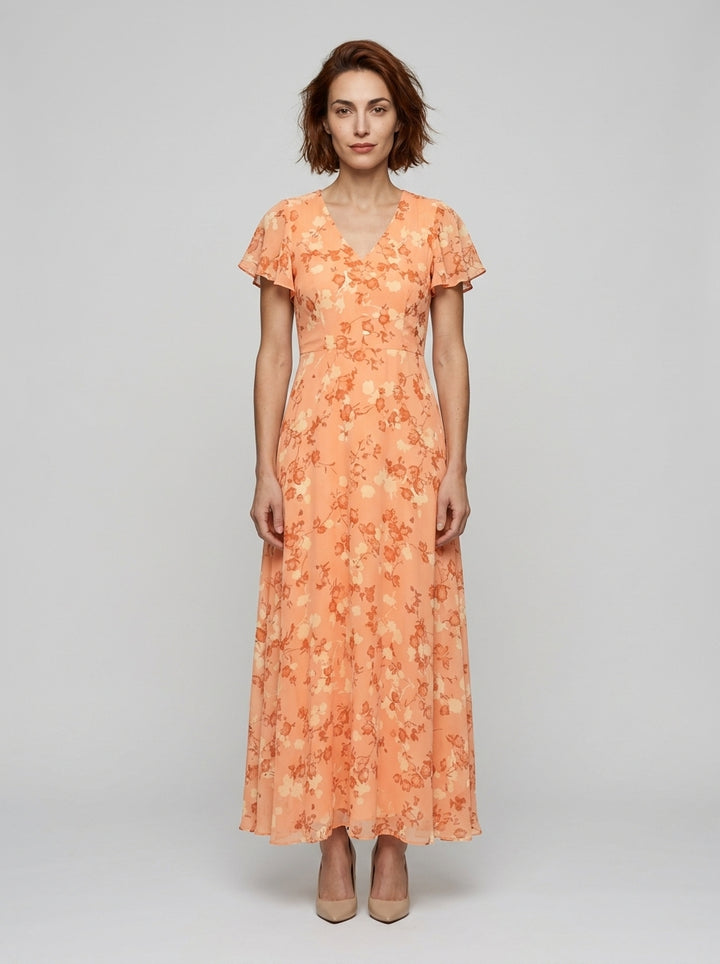 Maxi Dress — On Model - Neutral | Generated by Modelize